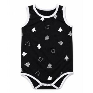 LOUD Apparel Unisex Baby Arrow Onesie Bodysuit Top Sleeveless Designer